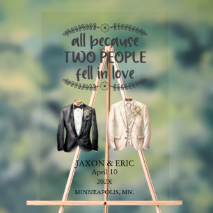 Mariage gay tout simplement parce que deux personn