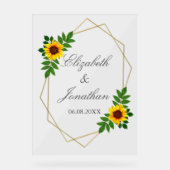 Mariage Géométrique Tournesol (Recto)
