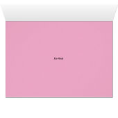 Mariage Gibney Le Museum Zazzle Card (Intérieur Horizontal (Bas))