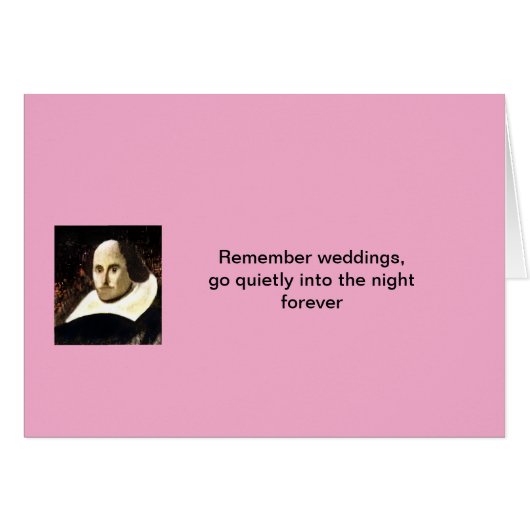 Mariage Gibney Le Museum Zazzle Card (Devant horizontal)