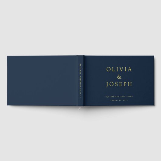 Mariage Gold Foil Custom Navy (Complet)