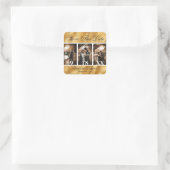 Mariage Gold Foil Photo Enregistrer Les Stickers D (Sac)