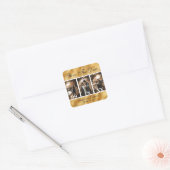 Mariage Gold Foil Photo Enregistrer Les Stickers D (Enveloppe)