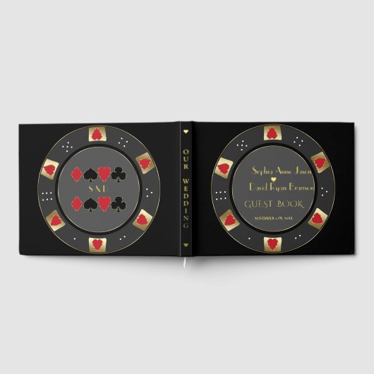 Mariage Gold Poker Chip Casino de luxe (Complet)