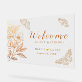 mariage "Golden Blooms Of Love" Bienvenue (Angle)