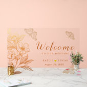 mariage "Golden Blooms Of Love" Bienvenue (Mariage)