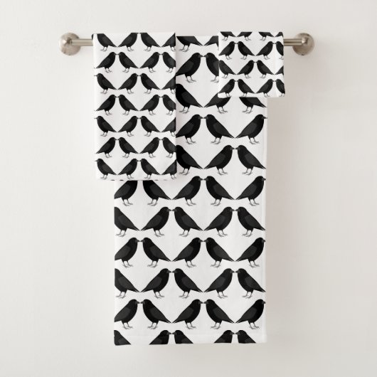 Mariage gothique Bissing Ravens Motif (En situation)