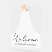 Mariage Gown et Fête des mariées Rose (Angle)