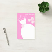 Mariage Gown Pink texte post-it note (Bureau)