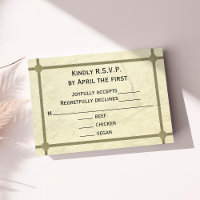 Mariage grec RSVP