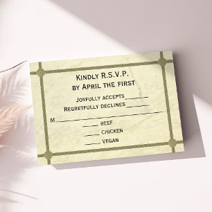 Mariage grec RSVP
