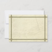 Mariage grec RSVP (Dos)