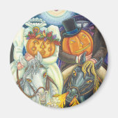 Mariage HALLOWEEN MAGNET  SOMPTUEUX (Devant)