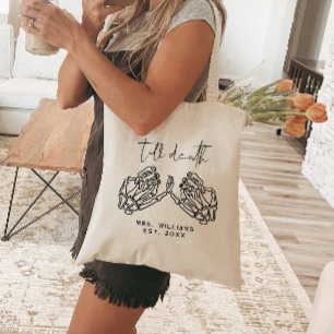 Mariage Halloween personnalisé jusqu'à Sac fourre-