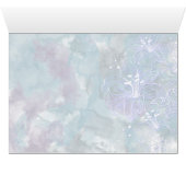 MARIAGE HIBISCUS EN COULEUR D'EAU BLEU (Intérieur Horizontal (Bas))