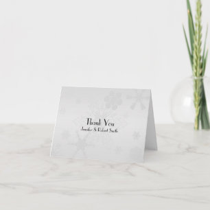 Mariage hivernal féérique, Merci