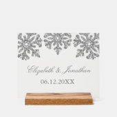 Mariage hivernal Silver Snowflake (Recto)