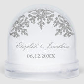 Mariage hivernal Silver Snowflake (Arrière)