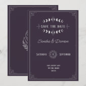 Mariage Humeur Save the Date (Devant / Derrière)
