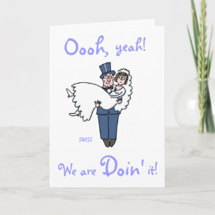 Mariage humoristique personnalisé invite le Modèle