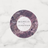 Mariage Imaginaire pourpre Confetti (Petit recto)