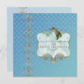 Mariage indien II - Carte d'invitation (Devant / Derrière)