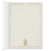 Mariage indien III - Carte de numéro de tableau (Intérieur (Droit))