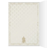 Mariage indien III - Carte de numéro de tableau (Intérieur (Gauche))