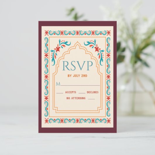 Mariage indien RSVP (Debout devant)