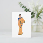 Mariage Indien Traditionnel Enregistrer La Carte D (Debout devant)