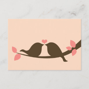 Mariage Inséparables au chocolat RSVP
