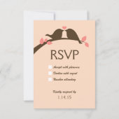 Mariage Inséparables au chocolat RSVP (Dos)