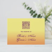Mariage inspiré de la Bohême RSVP (Debout devant)