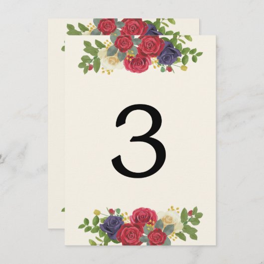 Mariage inspiré du Kentucky Derby Numéro de table (Devant / Derrière)