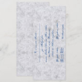 Mariage Invitation au mariage Annonce (Devant / Derrière)