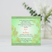 mariage, invitation des parents de la mariée (Debout devant)