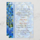 mariage, invitation des parents de la mariée. (Devant / Derrière)