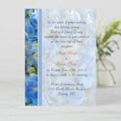 mariage, invitation des parents de la mariée. (Debout devant)