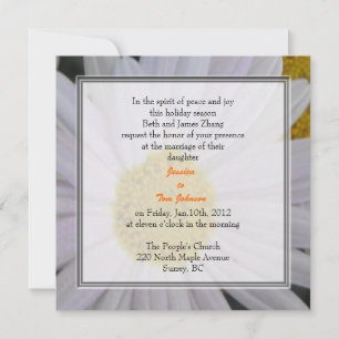 mariage, invitation des parents de la mariée
