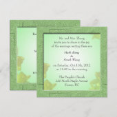 mariage, invitation des parents du marié (Devant / Derrière)