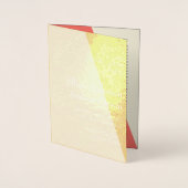 Mariage Itinéraire 💕 Élégant Programme Corail (Devant)