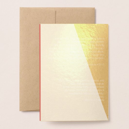 Mariage Itinéraire 💕 Élégant Programme Corail (Derrière avec enveloppe)