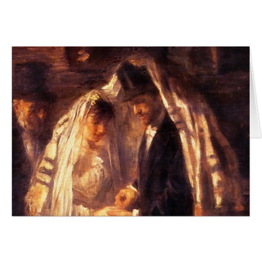 Mariage juif - Art Vintage par Israëls (Devant horizontal)
