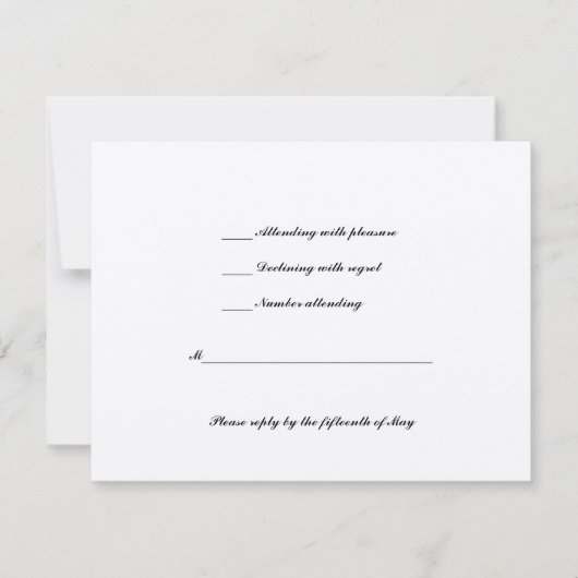 Mariage juif hébreu RSVP ivoire Métallique (Devant)