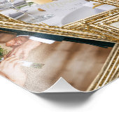 Mariage Keepsaké 30 Photo Collage Gold ID1065 (Coin)