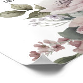 Mariage Keepsaké Date Personnalisé Aimer Poster (Coin)