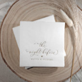 Mariage La Nuit Avant La Répétition Diner Or