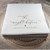 Mariage La Nuit Avant La Répétition Diner Or