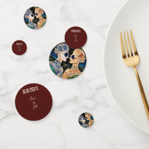 Mariage lesbien Confetti