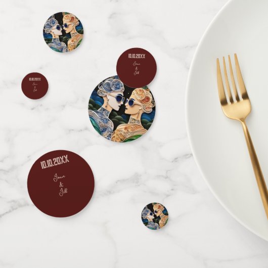 Mariage lesbien Confetti (Groupe)